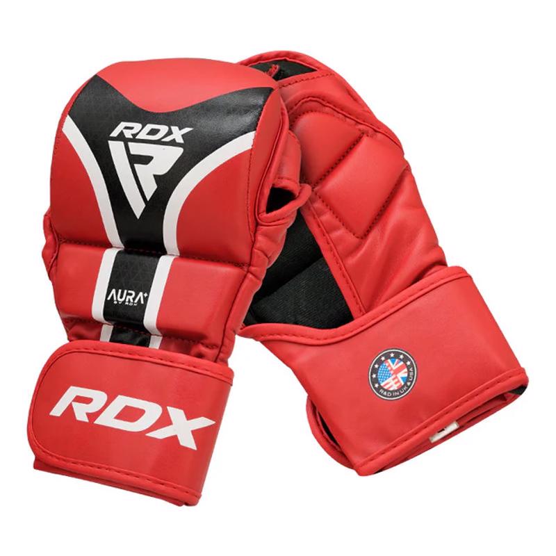 RDX mma sparring GLOVES SHOOTER AURA PLUS T-17 -red